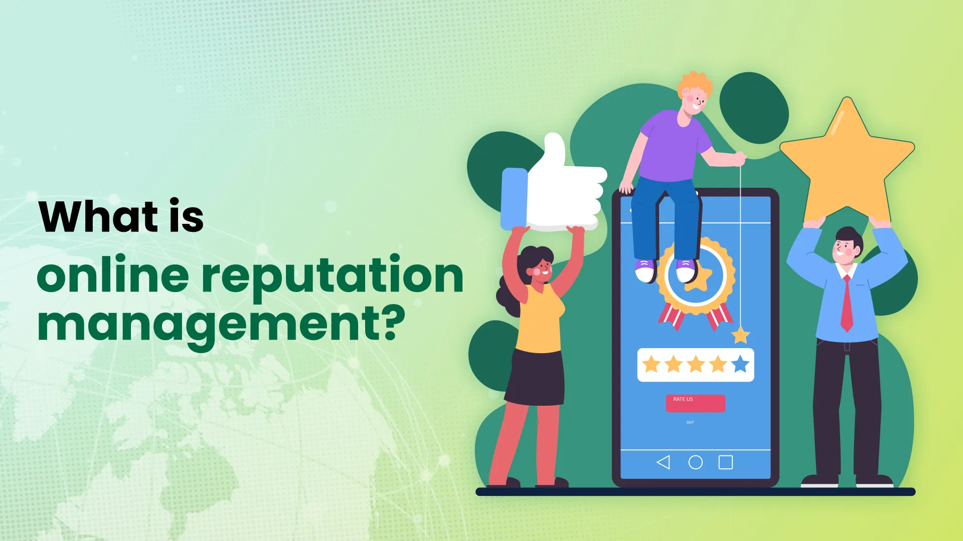 What is online reputation management